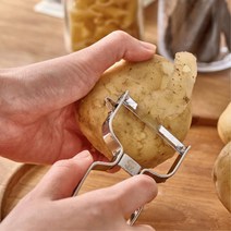 독일 전문가용 Y자형 감자칼 주방 필러 베이직 껍질깍기 당근칼 양면칼날