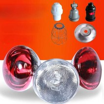 돼지 할로겐 전기온풍기 적외선 미니히터 단열 기구, 5 두꺼운 광택 150W