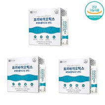 종근당 내 몸속 건강한 유산균 + 아연 프리바이오틱스 프락토올리고당 FOS 30포, 30포 x 3박스