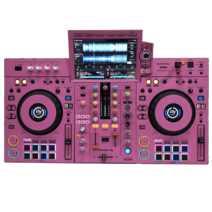 파이오니아 DJ 턴테이블 파이어니어 접착 스킨 테이프 XRX3 RX2 XZ 일체형 컨트롤러, XDJRX3 핑크