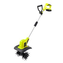 MWG 로타리 미니 관리기 텃밭 소형 농기구 밭갈이 경작기 송토기 트랙터, 3.무선 4중날 대용량배터리 - 1시간 사용, 1개