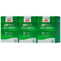 고려은단 퓨어 알티지 rTG DHA 오메가3 식물성캡슐 60캡슐, 3개