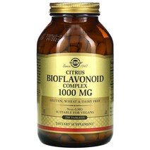 Solgar 감귤류 바이오플라보노이드 복합체 1 000mg 250정