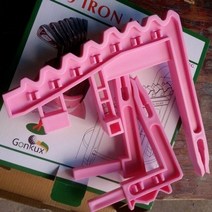 골프채거치대 골프채걸이 골프 9 아이언 클럽 ABS 샤프트 홀더 스태커 골프 가방정리, PINK