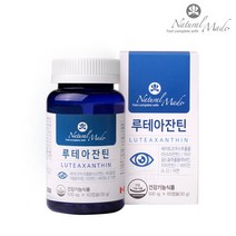 루테인 아스타잔틴 2개월 지아잔틴 루테아잔틴 비타민A E 블루베리추출물 아연 마리골드꽃 눈건강 영양제 하루권장량100% 황반성분보충 온가족 어린이 청소년 피로한눈 캐나다 연질캡슐, 1병, 60캡슐