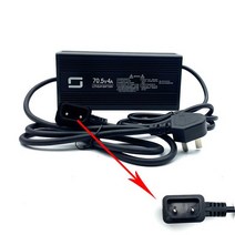soco original charger 리튬 배터리 커넥터 충전기 소켓 라인 슈퍼 soco tc ts cu 슈퍼쏘코TC, 48v 3a cu, 1개