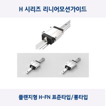 LM가이드 원에스티 플랜지형 H30F/H30FL 표준 롱타입 베어링 절단, H30F(표준형)