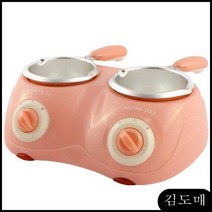 아임스21 멜팅스타 2구 초콜릿 중탕기 핑크, P-2000 PK