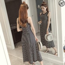 동자언니 bebedi 여성용 스리티나 나시 롱원피스
