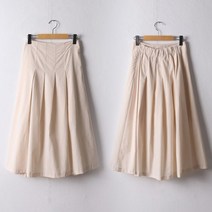 나야홍 / 빅사이즈 106 테라피핀턱주름스커트 DLTD516