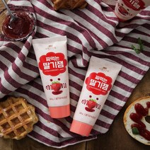 튜브형 과일잼 스프레드 짜먹는 딸기잼 200g