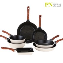 PN풍년 마레 카놀리IH 프라이팬/궁중팬/사각에그팬 1+1골라담기 통주물 다이아몬드코팅/인덕션, 프라이팬20, +프라이팬20