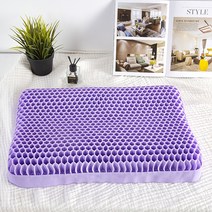 에어셀 쿨베개 메모리폼 여름베게 CPL04, 퍼플