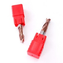 CNC AUGT HRC55 2 플루트 카바이드 엔드 밀 텅스텐 밀링 커터 도구 금속 키 시트 페이스 라우터 비트 4-20mm 생크, [27] 4x4Dx100L-2F, [02] 3Pcs, 1개