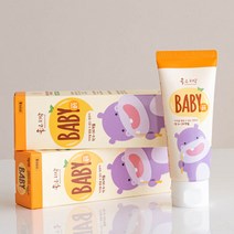 [닥터초이스] 좋은치약 베이비 1단계 60g 무불소 아기치약 3개