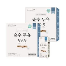 순수 두유 99.9 190ml 16팩x2박스(총32팩)/국산콩 두유