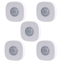 진동벨 식당 호출기 방수 Breakproof 웨이터 팔찌 시계 무선 시스템 공장 병원 바 카페, 03 5 Buttons_04 EU