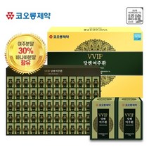당쎈 여주환 바나바분말 코로솔산 돼지감자 꾸지뽕 여주 분말 어머니 아내 건강선물 코오롱제약 3.75g 60환, 60정