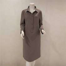 [최복호] NC05 셔츠형 오버핏 원피스 a211 3002 07