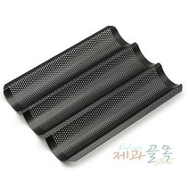 제과골목 홈 바게트판 3롤(330x260mm) 단면 테프론코팅, 3개