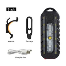 경광등 차량용 경광봉 싸이렌 경고등 싸이키 자전거 라이트 어깨 랜턴 헬멧 랜턴 헬멧 손전등 클립 후면 라, 04 D