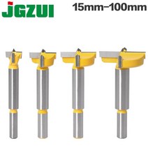 1pcs15mm-100mm forstner 팁 목공 도구 구멍 톱 커터 힌지 보링 드릴 비트 라운드 생크 텅스텐 카바이드 cutte, 55mm