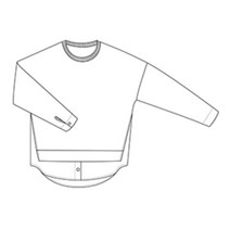 [아씨원단] DIY옷패턴]66-260 P411 - T shirt (여성 티셔츠)Z1 패턴