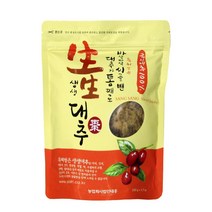 대흥 대추채 건 생생대추 슬라이스 대추과자 220g 대추즙 대추차 2W025940, 1개, 1개