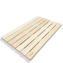 특가할인) 국내산 수제작 편백나무 원목 발판 화장실발판 욕실발판 현관발판 베란다발판, 옵션5번_ 특대형 평 (100*58*3.5cm), 1개