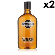 Agadir Men Wash 아가디아 맨 헤어 바디 워시 오드 우드 500ml 2팩, 1개