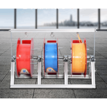 케이블 풀링기 전선 전기 와이어 랜선 포설 선통기, 스테인리스 3링크 100m 미만