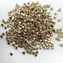 비즈 공예 비즈빔 비즈반지 목걸이 구슬 컬러비즈도안 새로운 200pcs 3mm 4mm 미니 CCB 스퀘어 시드 스페이서 쥬얼리 만들기 DIY 액세서리