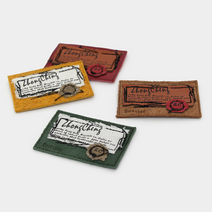 소잉데일리] 가죽라벨 모음_ 워싱라벨/ 빈티지 라벨, 1986_ 카멜 77179, 05. 빈티지 라벨 3000