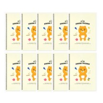 카카오프렌즈 신학기 유선 스프링노트10권, 라이언10권