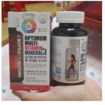어바틀_옵티멈 멀티비타민 앤 미네랄 포우먼, 2EA, 1250mg