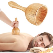 원목 나무 괄사 효자손 마사지 지압봉 롤러 스틱, 스타일 지