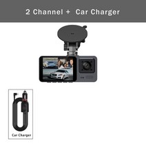차량용 DVR 내부 카메라 블랙박스 3 채널 대시캠 레코더 FHD 1080P 비디오 미니 등록기, 02 three lens_02 아무도