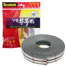3M V형문풍지(2350) 도어씰 틈막이 28032EA, 1, 본상품선택