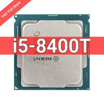 중고 i5-8400T i5 1.7 GHz 6 코어 스레드 CPU 프로세서 9M 35W LGA 1151, 한개옵션0