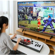 월광보합오락기 가정용 끝판왕 40s 일체형 레트로 게임기, 일체형 WIFi3D 15000모델 128G경쟁 삼화세트