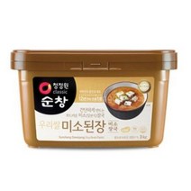 [정원] 청정원 순창 우리쌀 미소장국 미소된장 3kg, 2개