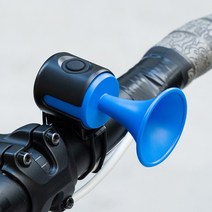 자전거 전동킥보드 전자벨 혼 크락션 120dB, 블루