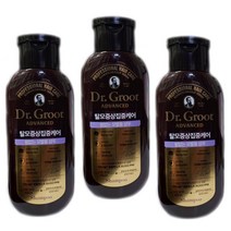엘지 닥터그루트 힘없는 모발용 샴푸 (세트용) 180ml x 3개 탈모증상 집중케어