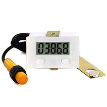DIGITEN 펀치 디지털 카운터 자기 유도 스위치가있는 5 자리 카운터 토탈 라이저 전자 수취기 0-99999 자리 포워드 디지털 카운터 LCD 게이지 포워드 피플 도어 카운터
