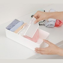 드레스룸 서랍 칸막이 속옷수납 정리함 오피스 칸칸정리 소품정리 학원, 1개