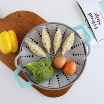 쏘쏘데일리 실리콘 찜기 만두 호빵 찜판 찜받침 에어프라이어 받침, 그레이