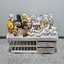 동물 장식품 소품 인형 강아지 고양이, 5. 24026 블랙