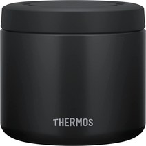 써모스 진공 보온 도시락통 수프자 300ml 400ml 500ml, 300mlml, 블랙