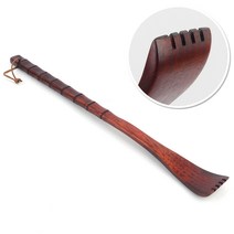 고급 원목 옻칠 나무 효자손 등긁개 부모님 효도 선물 1개