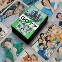 아이돌 포카 굿즈 포토 카드 55장 kpop got7 lomo 잔인한 동창회 2022 fancon 엽서 새 앨범 귀여운 그룹 사진 팬 선물 37, 03